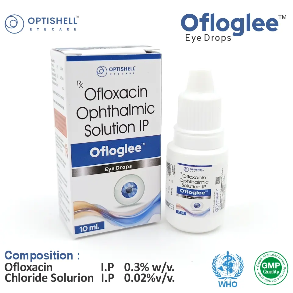 Ofloxacin 0.3% at the best price in PCD Pharma Franchise for Antibiotic and Eye Infection Treatment.
